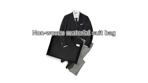 100cm/120cm Suit Dust Cover Bag Portable Suit Garment Bag Waterproof Suit Bags