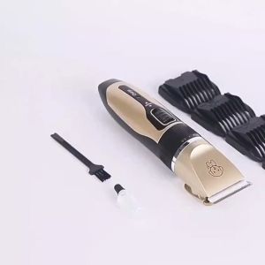 Professional Rechargeable Pet Cat Dog Hair Razor Trimmer Grooming Kit Electrical Clipper Shaver Set Pet Low-noise Electrical Shaver Set