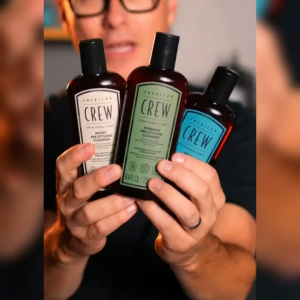 American Crew Boost Pre-Styling Cleanser 250ml | Volumizing Shampoo for Men | Fuller-Looking Hair | Lightweight Formula