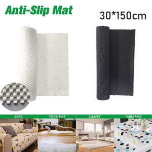 30X150cm Multi Purpose Non Slip Grip Mat PVC Table Cabinet Tableware Liner Household Kitchen Carpet Grip Mat