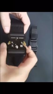 คุณภาพสูง เข็มขัดผู้ชาย แฟชั่น เข็มขัดยุทธวิธีผ้าใบ หัวเข็มขัดอัตโนมัติ ความยาวปรับได้ ทนต่อการ สึกหรอ