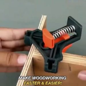 Corner Clamp 4pcs Set Spring Pigura 90° Derajat Penjepit Sudut Kayu Siku AT8809