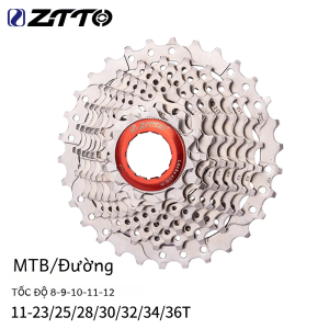 ZTTO MTB Xe Đạp Đường Bộ Cassette 8/9/10/11/12 Tốc Độ 11V Thép Bánh Xích K7 10V Freewheel Có Thể Điều Chỉnh Số Bánh Răng