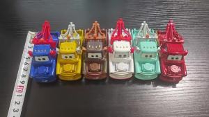 Takara Tomy | Cars 2 3 Main Character Recovery Vehicle Mater Series Ivan Darth Vader Painting Version Alloy Car Toys For Children