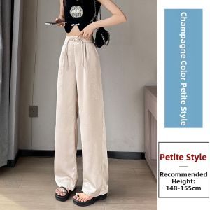MEITESIJIAONU | Summer Thin High Waist Culotte Trousers Women