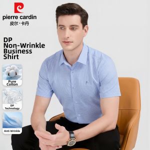 Pierre Cardin | Wrinkle Free Cotton Striped Business Shirts