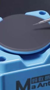 MAANT KM1 Electric Quick Grinder Phone CPU IC Polishing Electric Grinding Machine Repairing Tool for Tweezers Blades