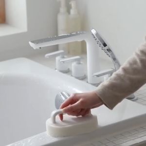 ถูกที่สุด พร้อมส่ง แปรงขัด ทำความสะอาด ขจัดคราบ ขัดห้องน้ำ อ่างล้างจาน อ่างล้างหน้า อ่างอาบน้ำ กระทะ B-022