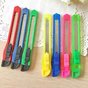 Small Lightweight Utility Knife Wallpaper Cutting Knife Student Utility Knife Open Package Cutter