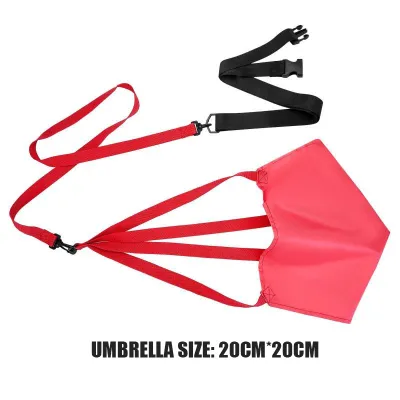Swim Parachute Trainer Agility Speed Training Aid Fitness Swimming Resistance Belt for Kids Women Adults Beginners