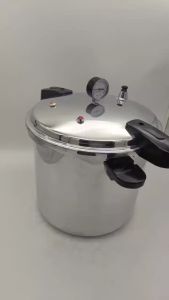 Pressure Cooker 23L 32cm Pressure Canning Heavy Duty Polished Aluminum Body