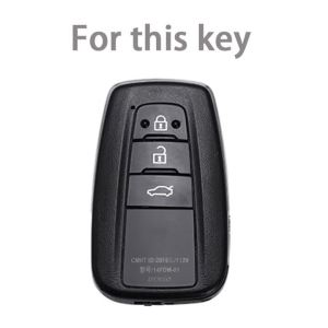 Tpu Key Cover Shell for Toyota Corolla Camry RAV4 Highlander CHR C-HR Prius Prado Land Cruiser Car Key Case Auto Accessories
