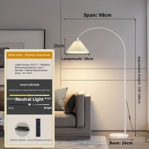 FANZHEN | Vintage Decorative Reading Floor Lamp
