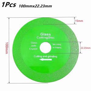 1Pcs Glass Cutting Disc Ultra-thin Saw Blade 100/115/125*22.23mm Diamond Jade Wine Bottle Ceramic Polish Angle Grinder Machine