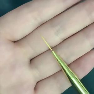 LULAA | 8Pcs Acrylic French Stripe Nail Art Liner Brush Set Ultra-thin Line Drawing Pen UV Gel Manicure Painting Brush