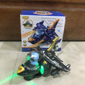 Mainan Pesawat Jet bisa jalan ada lampu dan musik