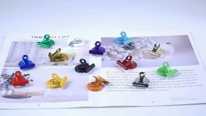 kokepope Color Magnetic Clip Fridge Magnetic Clips for Home Office Organizer