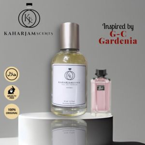 Kaharjam Scents Eau De Parfum GC Gardenia Flora . Parfum Wanita Pria Tahan Lama Aroma Manis Floral Mewah