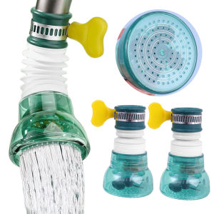 360° Rotation Faucet Filter Tap Activated Carbon Filter Element Kitchen Faucet Extender Anti-Splash Water Saving Purifier