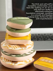 MONLEYTA | Dual Wet & Dry Makeup Sponge for Foundation and Powder