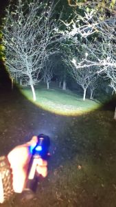 Senter LED XHP50 Long Range Cas USB RECHARGEABLE Display Police SWAT Camping