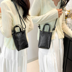 Personalized Fashion Mini Crossbody Bag PU Leather Mobile Phone Shoulder Bags Womens Sweet Casual Handbags