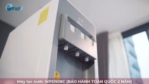 Máy lọc nước nóng lạnh mini để bàn nhập khẩu FujiE 4 cấp lọc nước gia đình uống trực tiếp làm lạnh Block