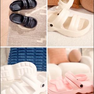 COSOO รองเท้าผู้หญิง รองเท้าแตะ รองเท้าแตะรัดส้น รองเท้าแฟชั่น สายคาด นุ่มสบายเท้า พื้นหนา กันลื่น รุ่น CS-L03
