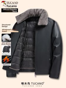 TUCANO | Thermal Windproof Mens Winter Jacket with Removable Liner