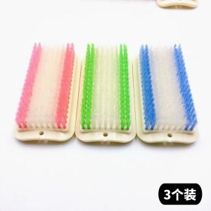Bàn Chải Giặt Nhà Mới Bàn Chải Giặt Quần Áo Bàn Chải Giày Bằng Nhựa Bàn Chải Vệ Sinh Cứng Không Mềm Bàn Chải Giặt Nhà