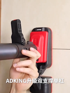 [Hot Item] SellinCost Adjustable 120cm-160cm Top Grade Iron Gym Pull Up Door Chin Up Bar Exercise Foam Grip Abs 150kg Durable Weight Exercise Arm Workout Muscle Strength Training Fitness Equipment CUB-DE CUB-TE FAS062P 高级铁质健身门拉力杆