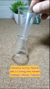 Gelas Takar Plastik Acrylic: Alat Ukur Minuman Praktis