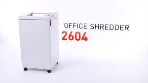IDEAL 2604 SMC 0.8 x 5mm Super Micro Cut Heavy Duty Non-Stop Paper Shredder - 7 sheets 100 liters (0.8 x 5mm) P-7 ( 2604SMC Paper Shredder Shredder Machine Office Shredder Mesin Penghancur Kertas Heavy Duty Shredder Mesin Perincih)