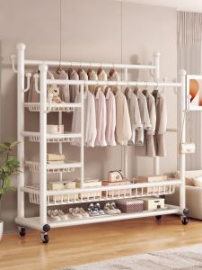 JIAJIESHI | Moveable Coarse Indoor Hat and Coat Stand