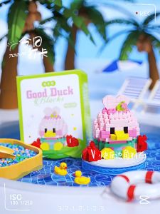Nano Block Model Bebek Duck & Bird Burung Mainan Balok Edukasi Anak DIY Bricks