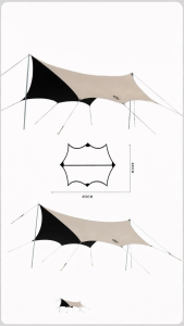 Hewolf | Waterproof Sunproof UV Protection Tent