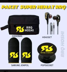 MURAH SARUNG JEMPOL GAMING 4in HEMAT BERKUALITAS - DI LENGKAPI  SARUNG JEMPOL GAMING + TAS HANDBAG + HEADSET DAN POPSOCKET. SUPER LENGKAP BERKUALITAS