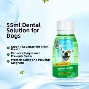 Tropiclean | Pet Oral Hygiene Rinse for Bad Breath and Tartar Control