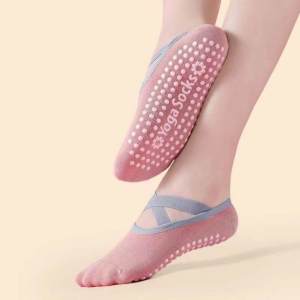 Professional Womens Non-Slip Yoga And Dance Socks for Indoor Fitness Pilates Spring Summer Autumn Soft Bottom Sports Socks