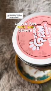 Weight and Growth Booster by Golden Paw 150 gr Vitamin Premium Penggemuk dan Penambah Nafsu Makan Anabul