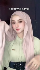 PASHMINA POLOS KAOS RAYON SPANDEX/PASHMINA KAOS RAYON SPANDEX