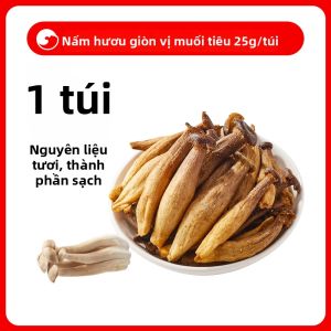 BIBIZAN | Snack Nấm và Rau Sấy Hương Tiêu Muối