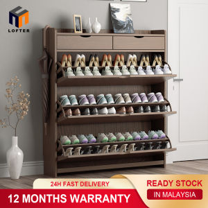LOFTER Shoe Cabinet  Shoes Rack Large Capacity Shoe Cabinet Wooden Economical Simple Storage Porch Cabinet Shoe