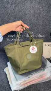 Grosiran Omygoose Pioma Naura Tas Bekal Makanan / Lunch Bag / Wadah Bekal Aluminium Foil / Cooler Bag Makanan / Tas Bekal Nylon