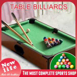 【Fast delivery】Mini billiard Table for Kids Billiard Set Childrens Game Billiard Sports Toys Parent-Child Interactive Gift Set Game Billiards Miniature Billiard Cues Balls Home Party Parent-child Educational Games Interaction Game For Kids Gift