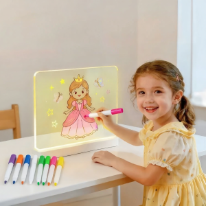 NAIFUNA | Luminous Dual-sided Acrylic Drawing Board for Kids