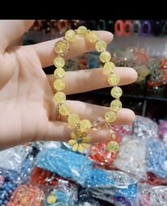 COD GELANG MANIK-MANIK KRYSTAL ALA KOREA / GELANG KOREAN STYLE / GELANG WANITA