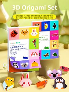 RUISHOU | 3D Creative Educational Paper Crafts Book