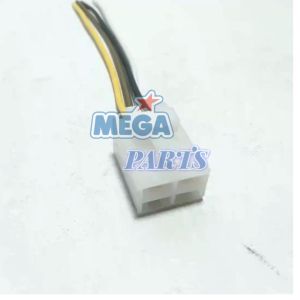 Soket Kiprok 4 Pin Besar Plus Kabel Bintik Universal: Socket Supra Regulator Beat