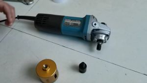 Konverter Adaptor Penggiling Sudut M10 M14 5/8-11 Konektor Adaptor Konverter Ulir untuk Alat Gergaji Lubang Pisau Pemoles
